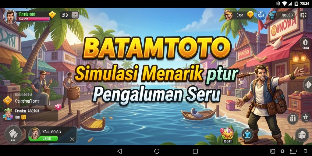 Tampilan gameplay menarik dari BATAMTOTO yang menunjukkan interaksi dan simulasi.