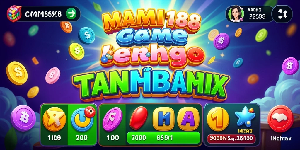 Tampilan gameplay Bingo yang seru di MAMI188, penuh warna dan interaktif.