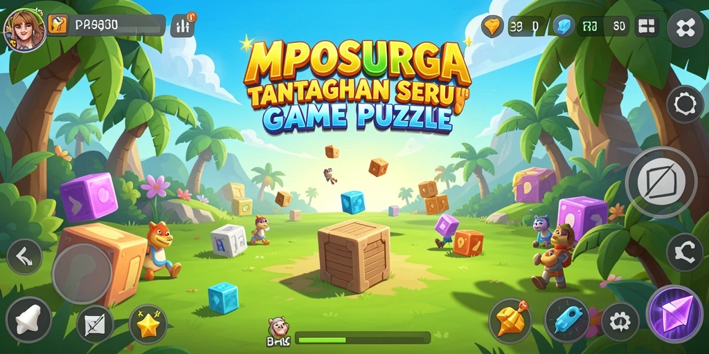 Gameplay seru MPOSURGA dengan tantangan Puzzle yang menarik.