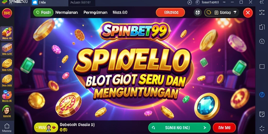 Tampilan gameplay menarik dari SPINBET99 menunjukkan keseruan permainan Slot.